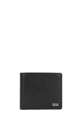 Hugo Boss Signature Collection Wallet In Palmellato Leather In Black ...