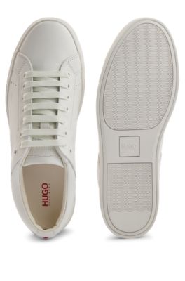 HUGO - Tennis-inspired in nappa leather with rubber sole