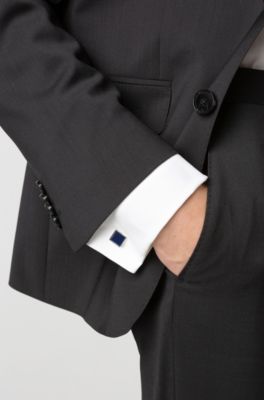 Manschettenknopfe Schmuck Blau Hugo Boss