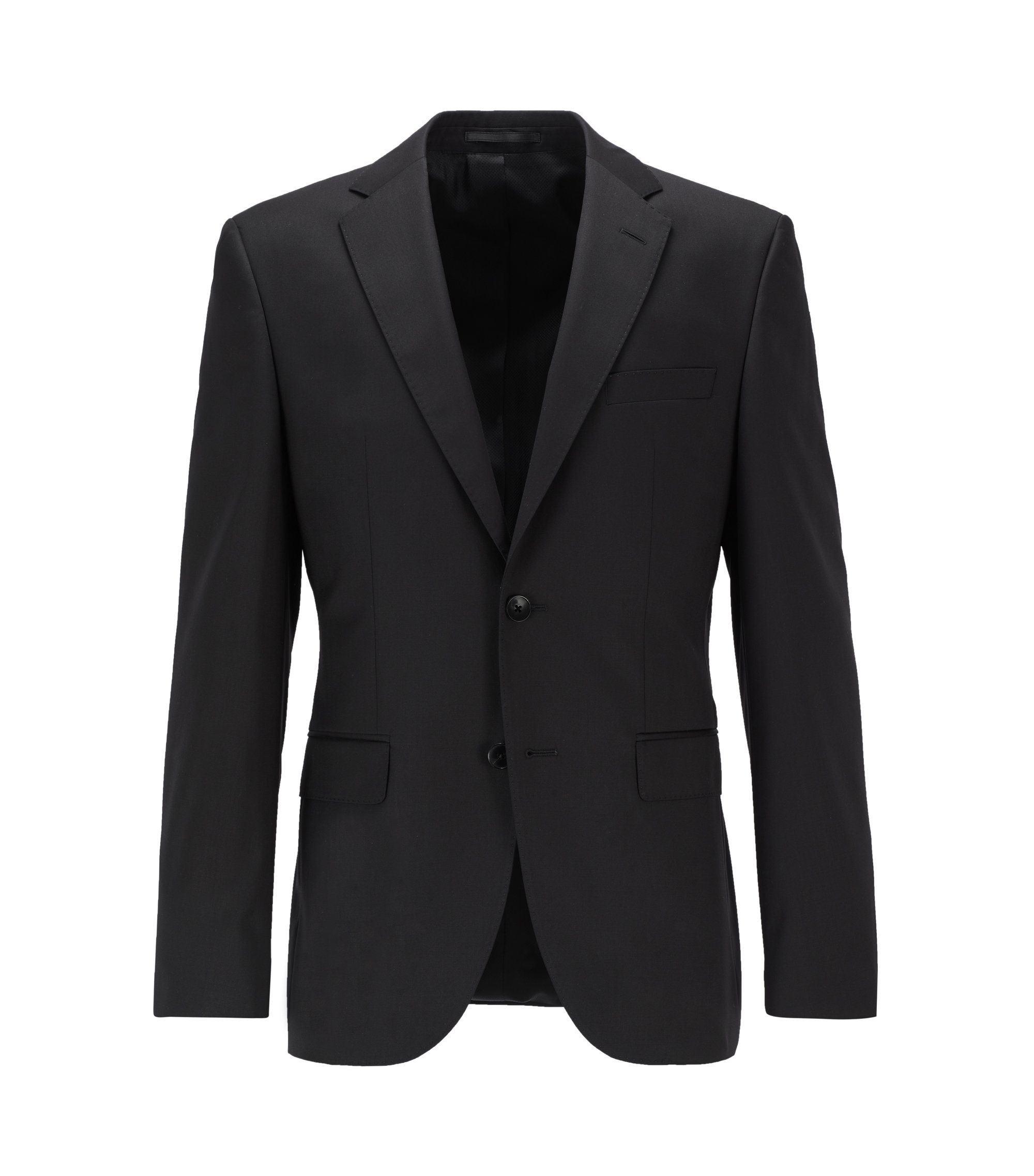 BOSS Hommes Mix/&Match Jacket Z Veste d’intérieur Regular Fit en Coton Stretch