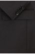Regular-fit virgin wool jacket with AMF stitching, Black