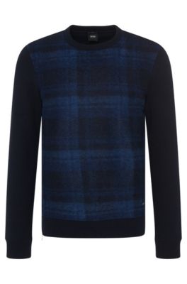 Elegant men's sweaters and cardigans by HUGO BOSS