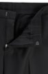 Extra-slim-fit trousers in virgin wool, Black