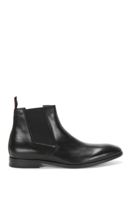 Leather boots for men from HUGO BOSS