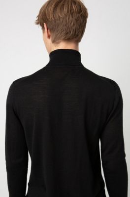 hugo boss turtle neck jumper mens