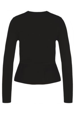 hugo boss black cardigan