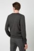 Slim-fit cardigan in a Merino wool blend, Dark Grey