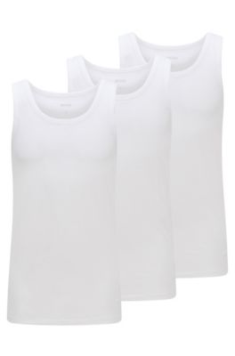 BOSS - Three-pack of underwear vests in 