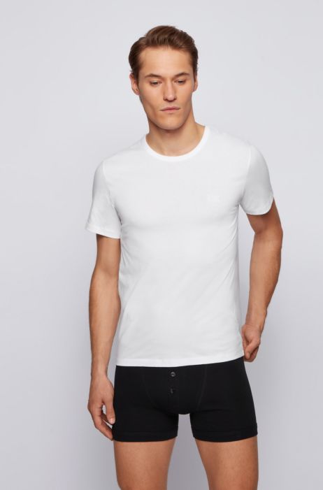 BOSS - Three-pack of T-shirts in cotton