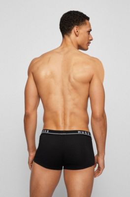 Three-pack of stretch-cotton trunks 