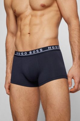 Three-pack of stretch-cotton trunks 