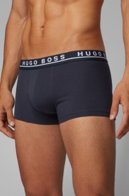 Three-pack of stretch-cotton trunks 