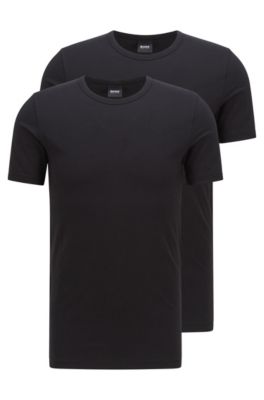 BOSS - Slim-fit underwear T-shirt with 