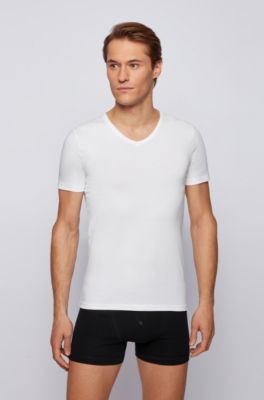 hugo boss men's v neck t shirts