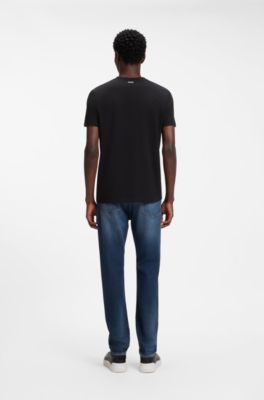 T-shirt in confezione da due, Nero