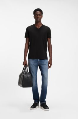 T-shirt in confezione da due, Bianco / Nero