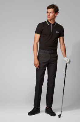 Boss Regular Fit Pique Polo Shirt With Quick Dry Technology