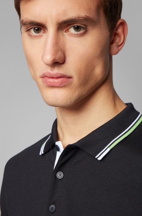 BOSS - piqué polo with quick-dry technology