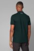 Regular fit piqu&eacute; polo shirt with quick-dry technology, Dark Green