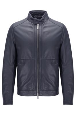 Leather jackets for men by HUGO BOSS | Premium materials & cuts