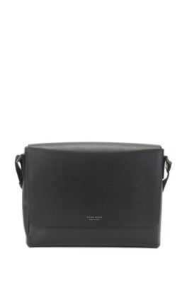 hugo boss computer bag leather