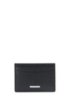 Signature Collection leather card case, Black