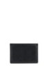 Signature Collection leather card case, Black