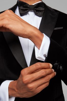 mens slim fit wing collar shirt