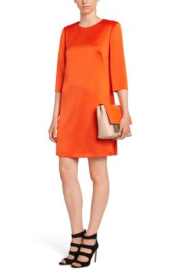 hugo boss orange dress