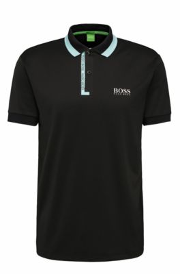 hugo boss polyester polo