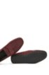 Slip-on moccasins in Italian suede, Dark Red