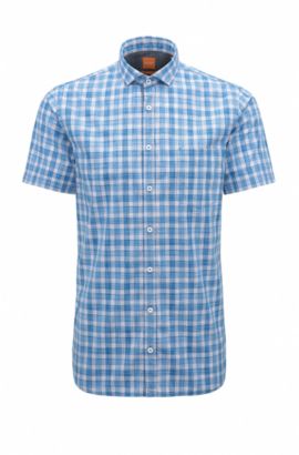 Short-sleeved shirts for men | HUGO BOSS | Refined designs