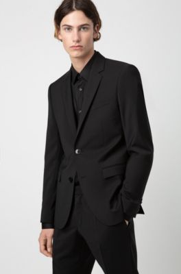 hugo boss black slim fit suit