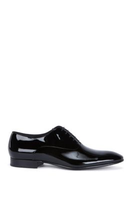 BOSS - Oxford shoes in patent leather 