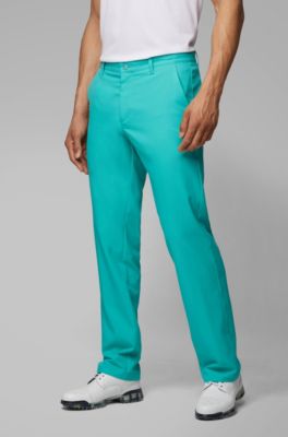 slim golf pants