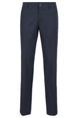 slim golf trousers