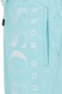 Logo-print swim shorts in technical fabric, Light Blue