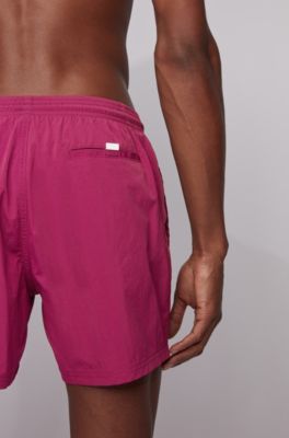 hugo boss swim shorts pink