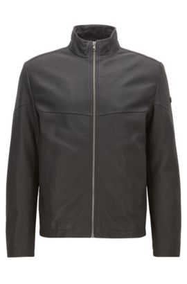 HUGO BOSS leather jackets for men | Premium materials & cuts