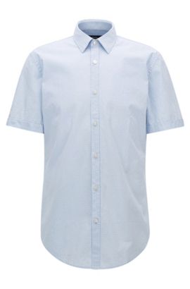 Short-sleeved shirts for men | HUGO BOSS | Refined designs