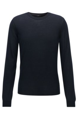 hugo boss slim fit finest italian yarn