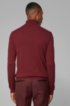 Turtleneck sweater in lightweight Italian cashmere, Dark Red