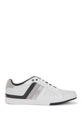 canvas mens hugo boss trainers