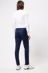 Extra-slim-fit trousers in pigment-dyed wool, Blue