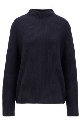 Relaxed-fit sweater in pure cashmere 