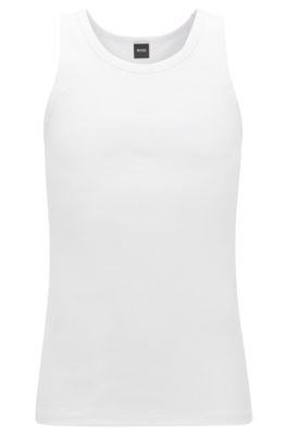 BOSS - Cotton underwear vest with 