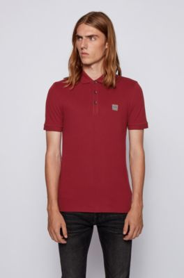 hugo boss slim fit polo sale