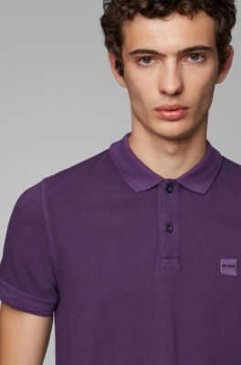 Men's Polo Shirts | Purple | HUGO BOSS