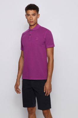 purple hugo boss t shirt