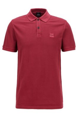 Hugo Boss Paddy Coral Red Polo 